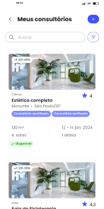 Alugue um consultório - mobile 3